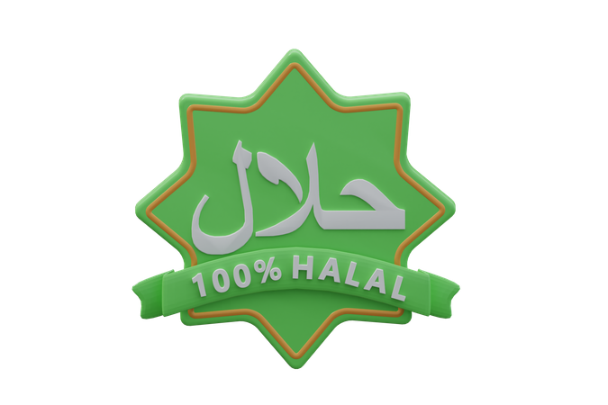 Halal  3D Icon