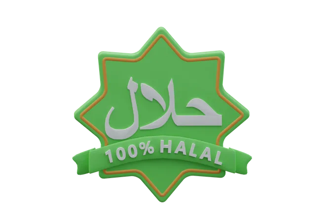 Halal  3D Icon