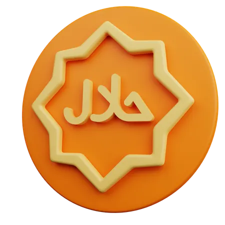 Halal  3D Icon