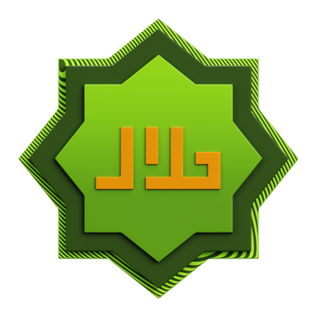 Halal  3D Icon