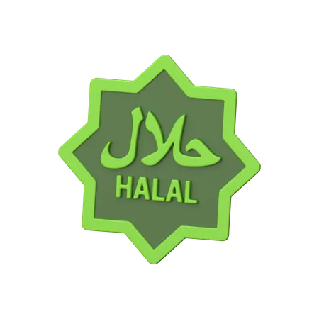 Halal  3D Icon