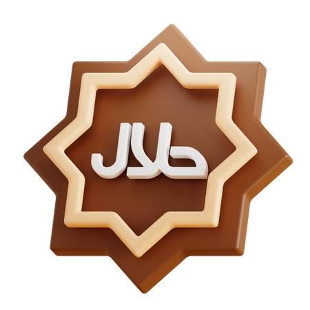 Halal  3D Icon