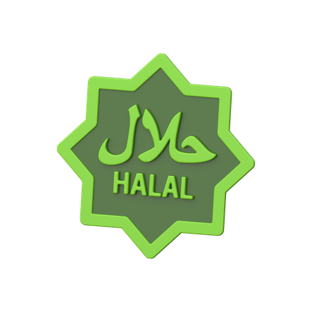 Halal  3D Icon