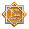3d halal label emoji