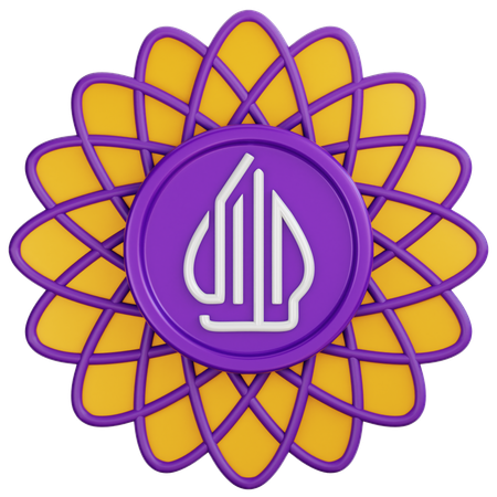 Halal Logo Badge  3D Icon