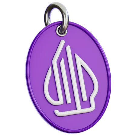 Halal Logo Badge  3D Icon