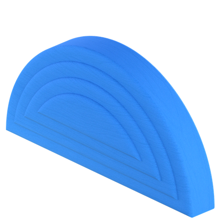 Halbkreis-Labyrinth  3D Icon