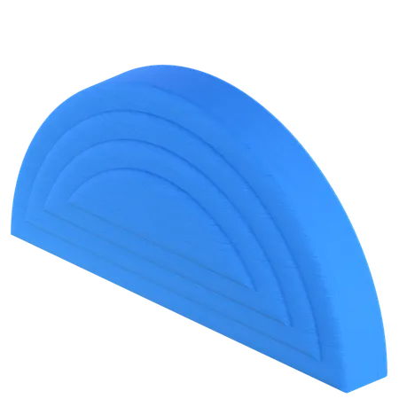 Halbkreis-Labyrinth  3D Icon