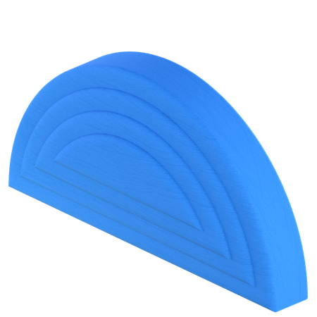 Halbkreis-Labyrinth  3D Icon