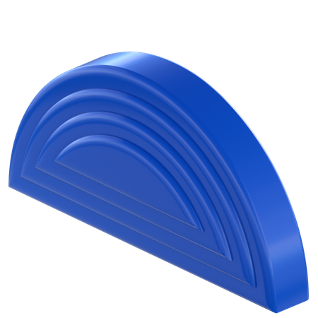 Halbkreis-Labyrinth  3D Icon