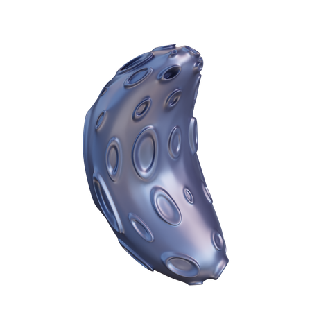 Halbmond  3D Icon