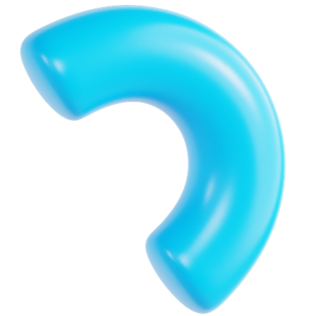 Halber Torus  3D Icon