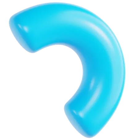 Halber Torus  3D Icon