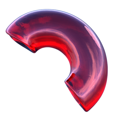 파이프 모양 유지  3D Icon