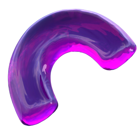 Hald Pipe Shape  3D Icon