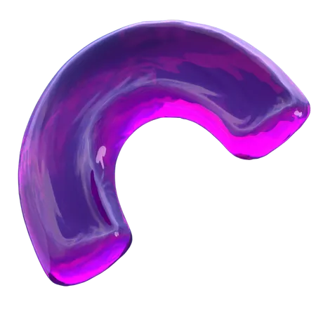 Hald Pipe Shape  3D Icon