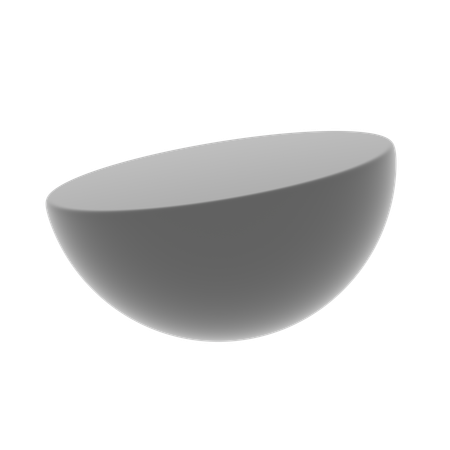 Half Ball  3D Icon