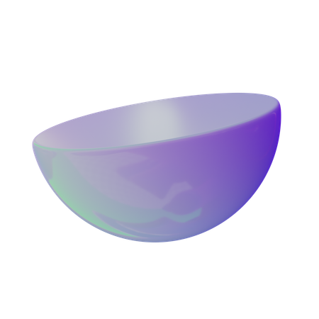 Half Ball  3D Icon