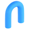 Half Circle Pipe