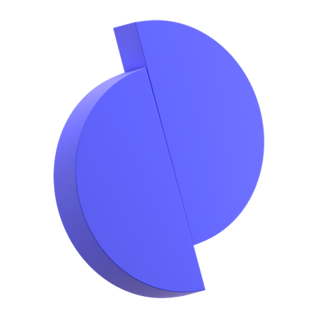 Half Circles  3D Icon