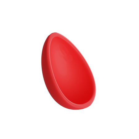 Half Egg  3D Icon