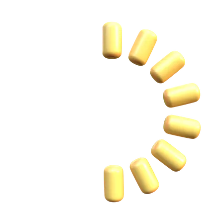 Half Loading  3D Icon