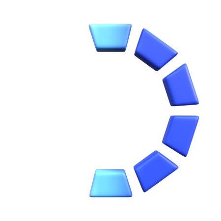 Half Loading  3D Icon