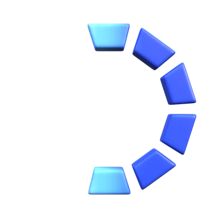 Half Loading  3D Icon
