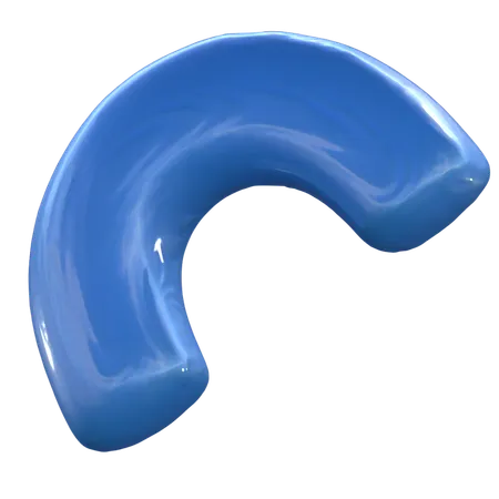 ハーフパイプデザイン  3D Icon