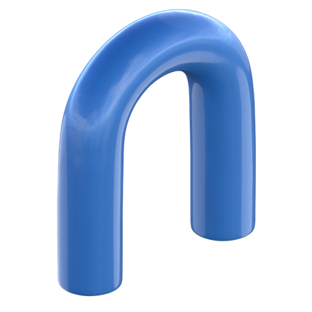 ハーフパイプデザイン  3D Icon