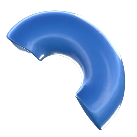ハーフパイプデザイン  3D Icon