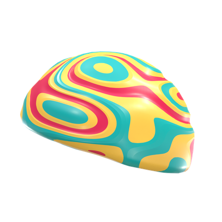 Half Sphere  3D Icon