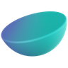 half sphere 3d logo