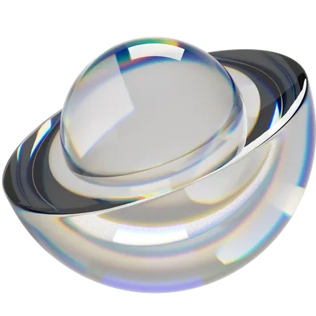 Half sphere core 1  3D Icon