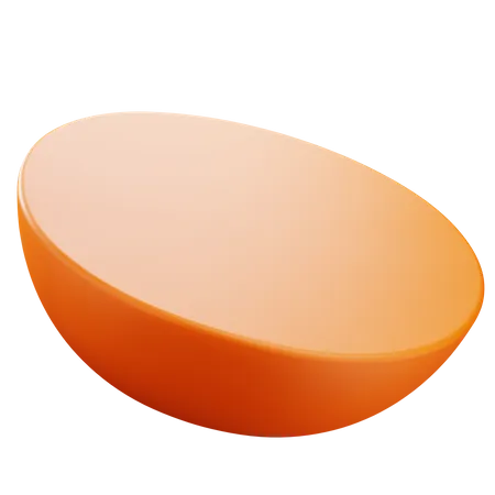 Half Sphere Shape  3D Icon