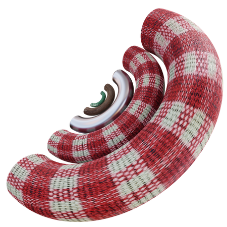Half Spiral  3D Icon