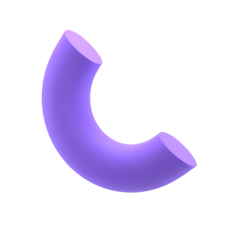 Half Torus  3D Icon