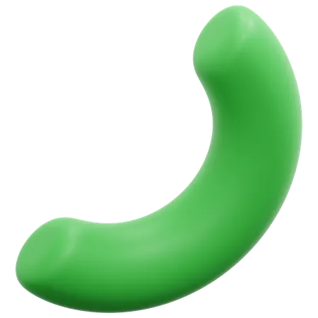 Half torus  3D Icon