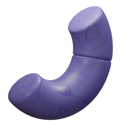 Half Torus  3D Icon
