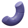 curve pipe emoji 3d