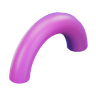 3d half torus
