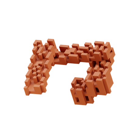 Halfloop Cell Fracture  3D Icon