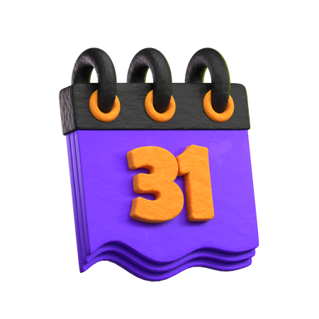 Le jour d'Halloween  3D Icon