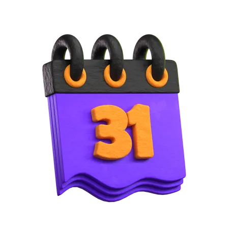 Le jour d'Halloween  3D Icon