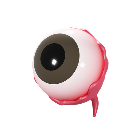 Halloween-Augenball  3D Icon