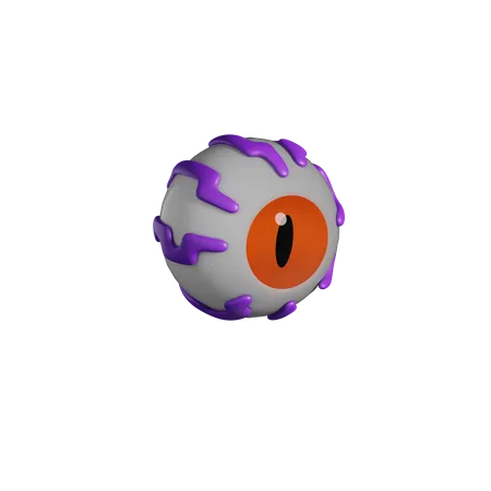 Halloween-Auge  3D Icon