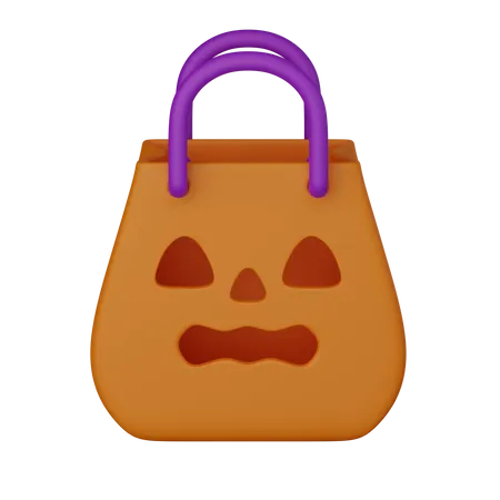 Halloween bag  3D Icon