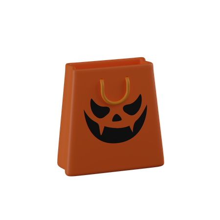 Halloween Bag  3D Icon