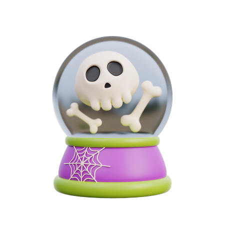 Halloween Ball  3D Icon