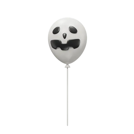 Halloween Balloon  3D Icon